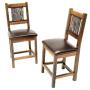 Rustic Reclaimed Wood & Timber Frame Bar Stools
