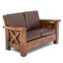 Rustic Upholstered Loveseats