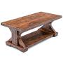 Rustic Reclaimed Wood & Timber Frame Coffee Tables