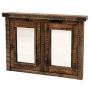 Rustic Barnwood Medicine Cabinets & Toilet Toppers