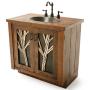 Reclaimed Barn Wood & Timber Frame Vanities