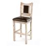 Rustic Reclaimed Wood & Timber Frame Bar Stools