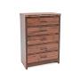 Rustic Live Edge Natural Wood Chests