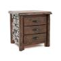 Log End Tables & Nightstands