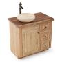 Rustic Live Edge Vanities
