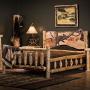 Rustic Log Bedroom