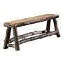Rustic Log Dining Benches