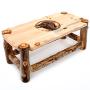 Rustic Log Coffee Tables