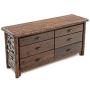 Rustic Log Dressers