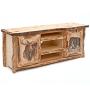 Rustic Log Entertainment Centers & TV Stands
