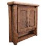 Rustic Log Medicine Cabinets & Toilet Toppers