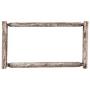 Rustic Log & Natural Wood Mirrors