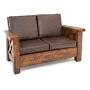Rustic Upholstered Loveseats