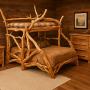 Rustic Natural Wood Organic Bedroom