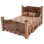 Rustic Pine Log & Slab Beds