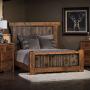 Rustic Reclaimed Barn Wood Bedroom