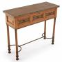 Rustic Copper Console Tables