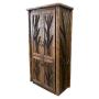 Rustic Log Linen Closets