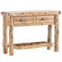 Rustic Log Consoles & Sofa Tables