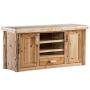 Rustic Log Entertainment Centers & TV Stands