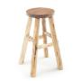 Rustic Log Bar Stools