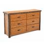 Rustic Log Dressers