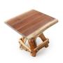 Rustic Live Edge End Tables
