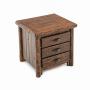Rustic Log Nightstands